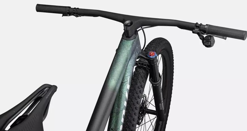 Specialized S-Works Epic Full Suspension Mountain Bike 2025 in World Cup Lapis Granite/ Chrome-3